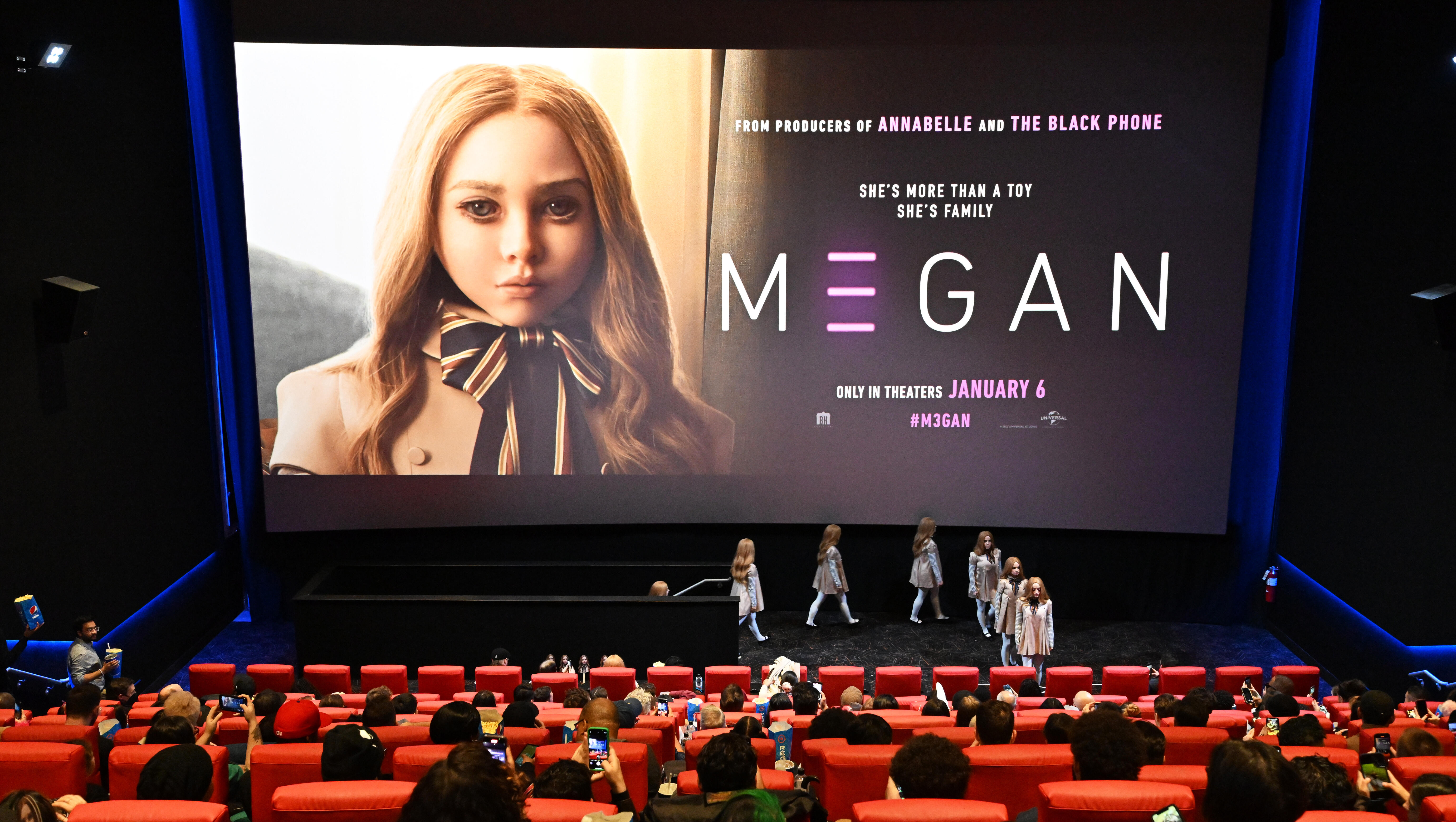 There Was A M3GAN Flash Mob Last Night To A Britney Classic 