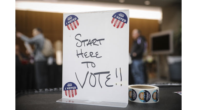 Voters Cast Ballots In States Across The Nation On Super Tuesday