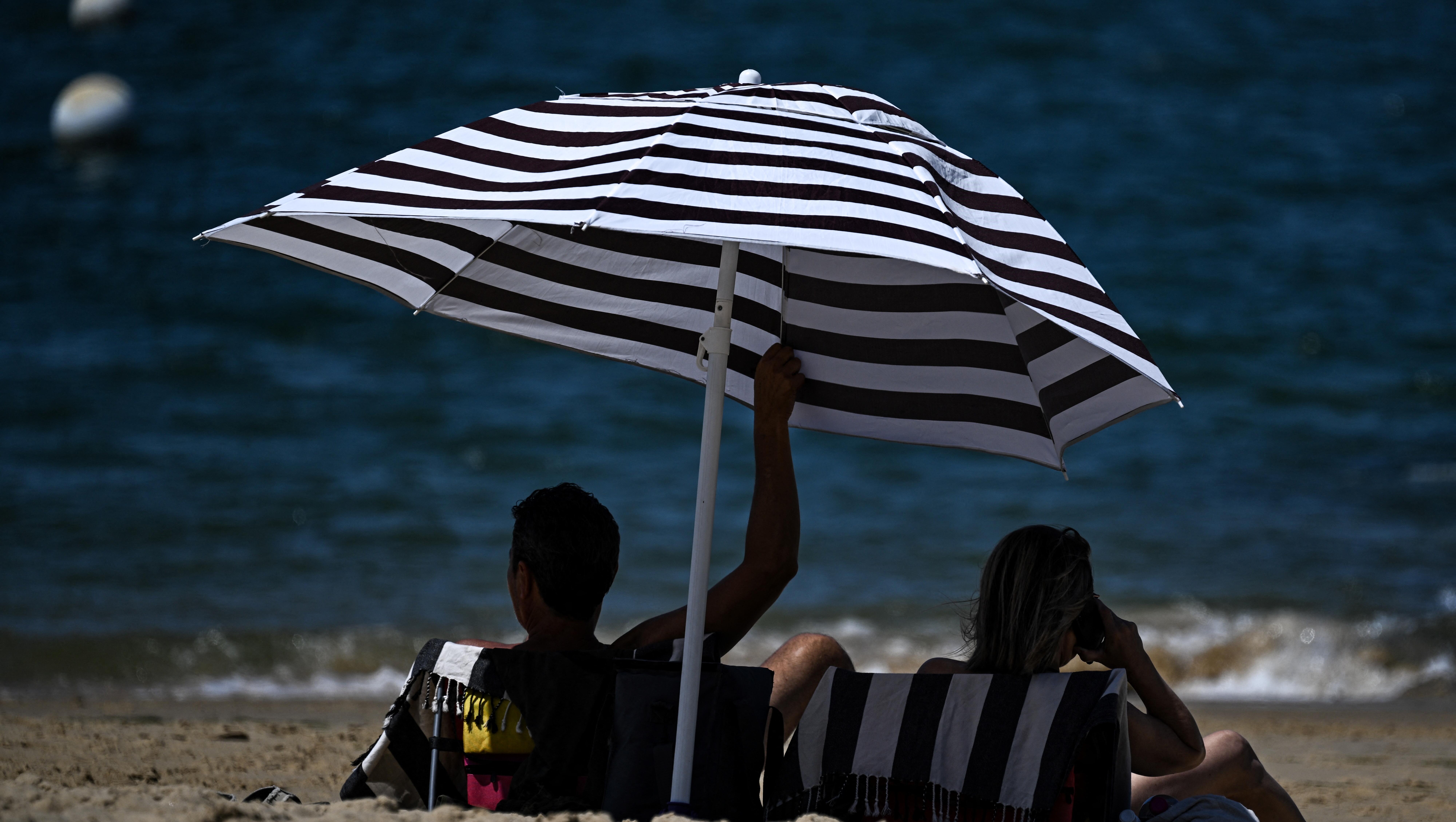 Lifeguard Impaled By Umbrella 