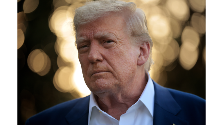 President Trump Departs Washington For NATO Summit