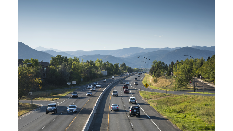 Highway 36, Boulder Turnpike, Rocky Mountains, Boulder, Colorado
