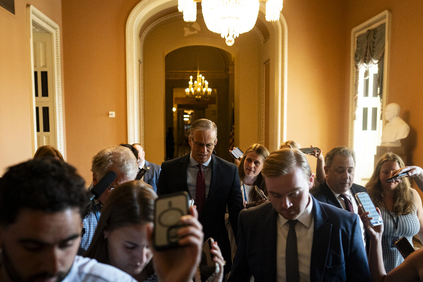Republican Lawmakers Work To Pass Trump's "One, Big, Beautiful Bill" On Capitol Hill