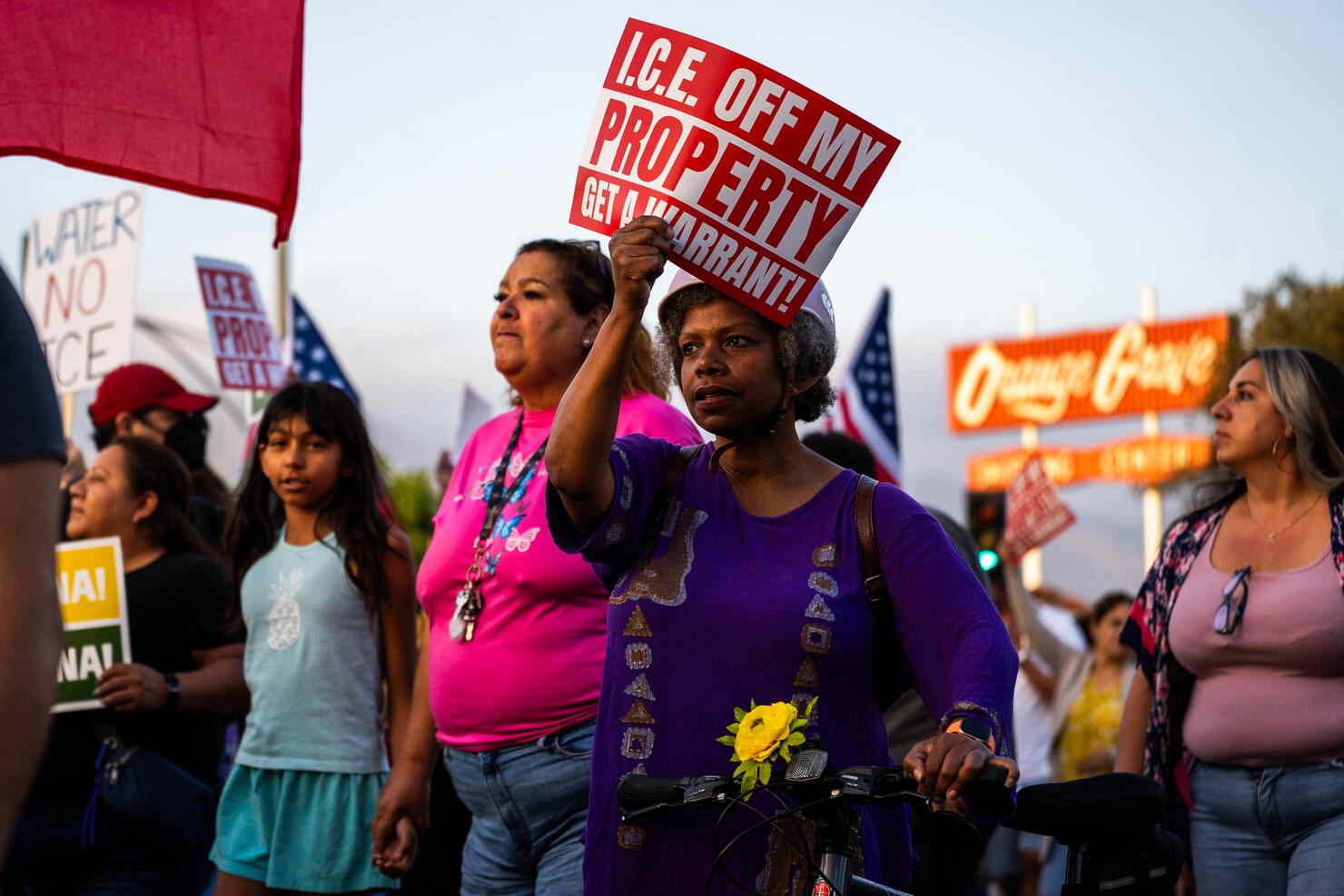 USA-PASADENA-VIGIL-ICE-LA