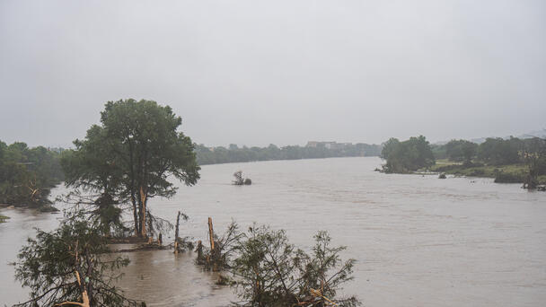 WATCH: First Responders Conduct Search and Rescue Operations in TX Floods