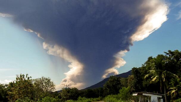 Mount Lewotobi Laki Laki Erupts, Sending Ash Plumes 11 Miles Into The Sky