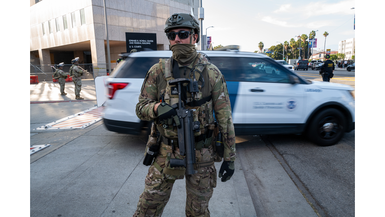 Protests Erupt In L.A. County Sparked By Federal Immigration Raids