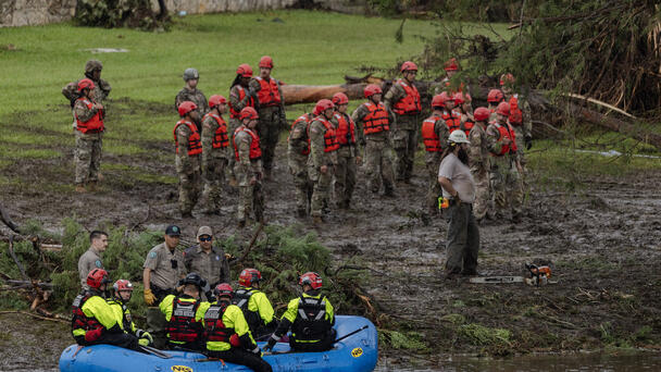 California Sends Rescue Teams to Aid Texas Flood Relief