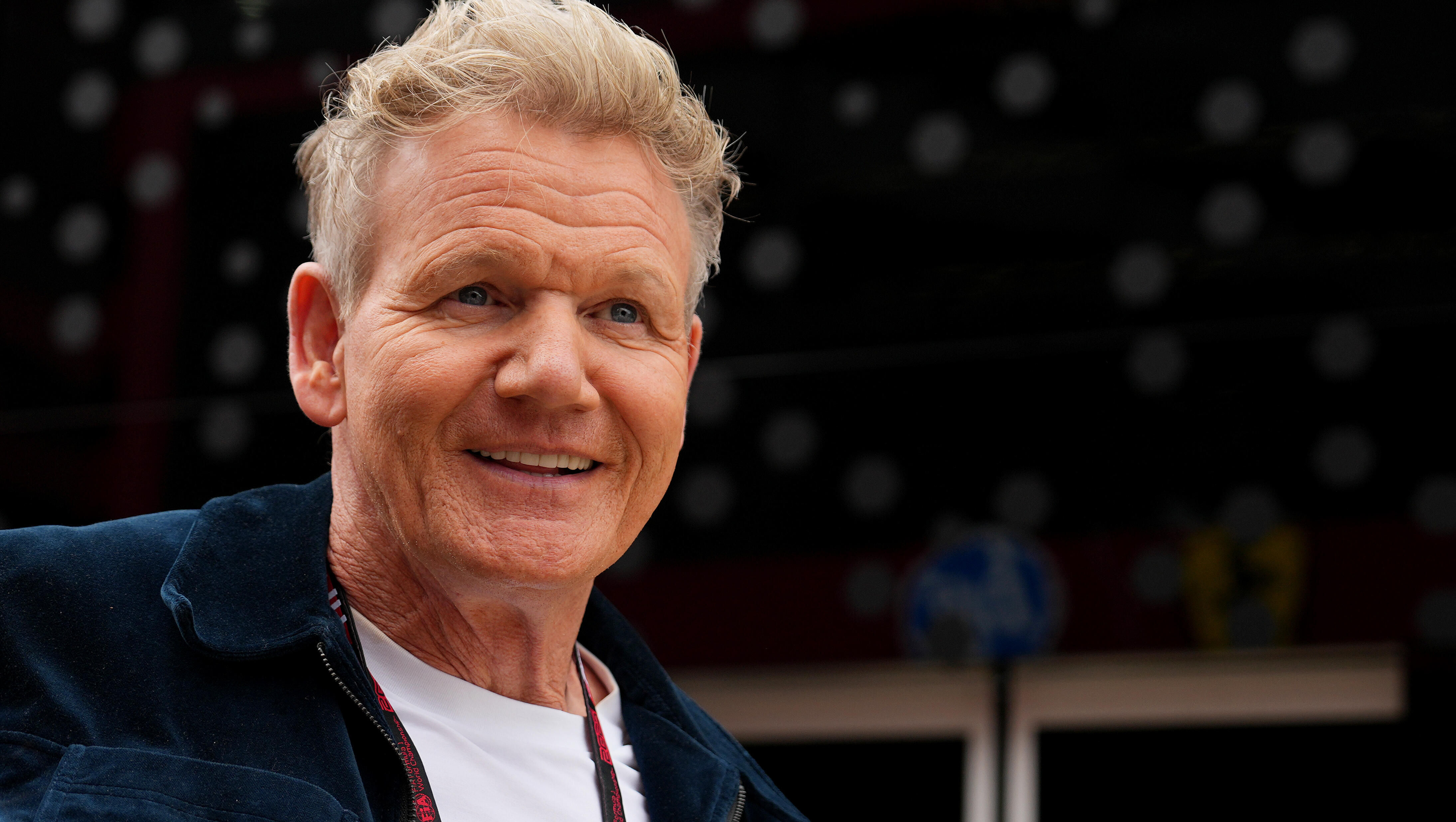 Now Why Is Gordon Ramsey Cosplaying The Statue Of Liberty??