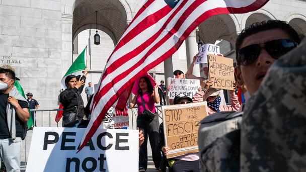 Civil Rights Attorneys Argue for Restraining Order Halting `Roving' Raids