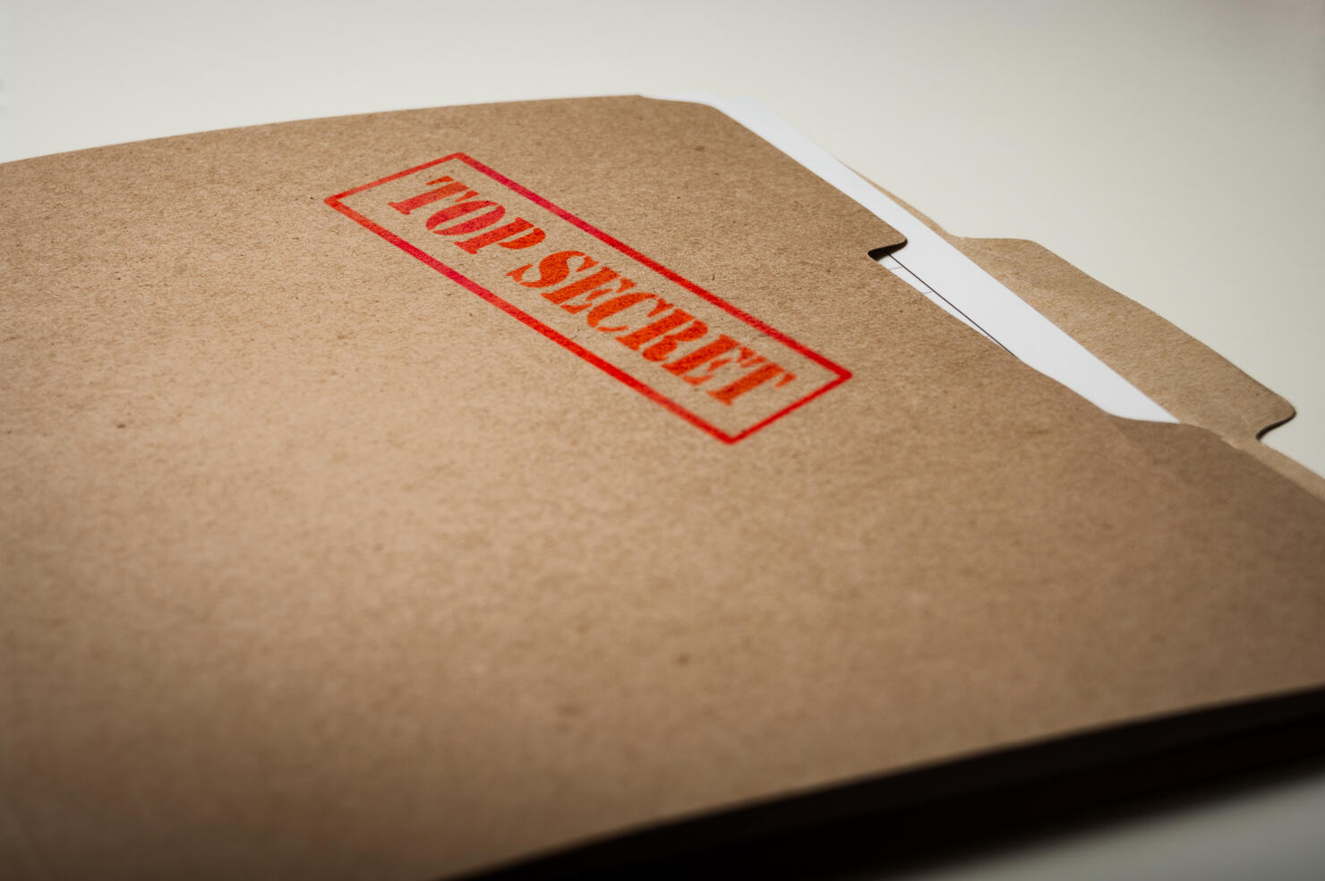 Top Secret file folder