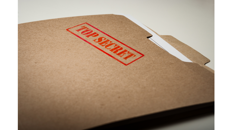 Top Secret file folder
