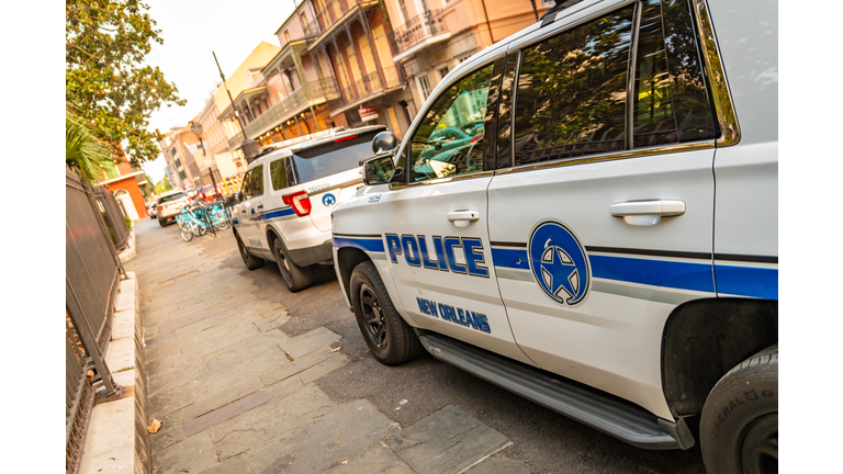 Police car in New Orleans