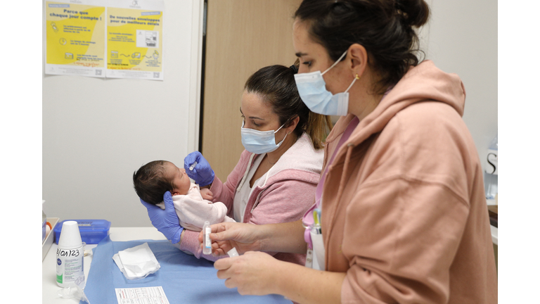 FRANCE-CORSICA-DEMOGRAPHICS-FAMILY-CHILDREN-MATERNITY