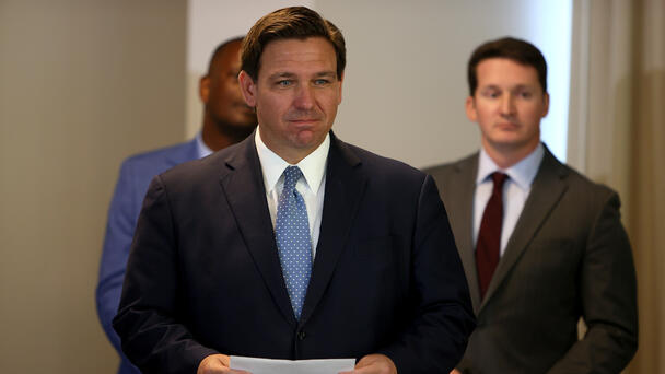 Governor DeSantis Hands Out Checks to Teacher of the Year Finalists