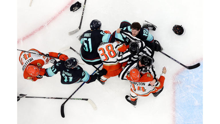 Anaheim Ducks v Seattle Kraken