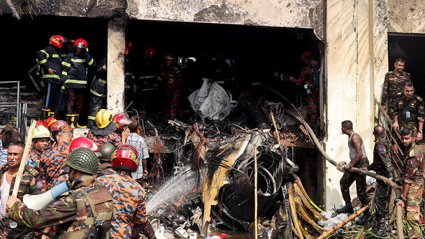 At Least 19 People Killed When Air Force Jet Crashed Into School