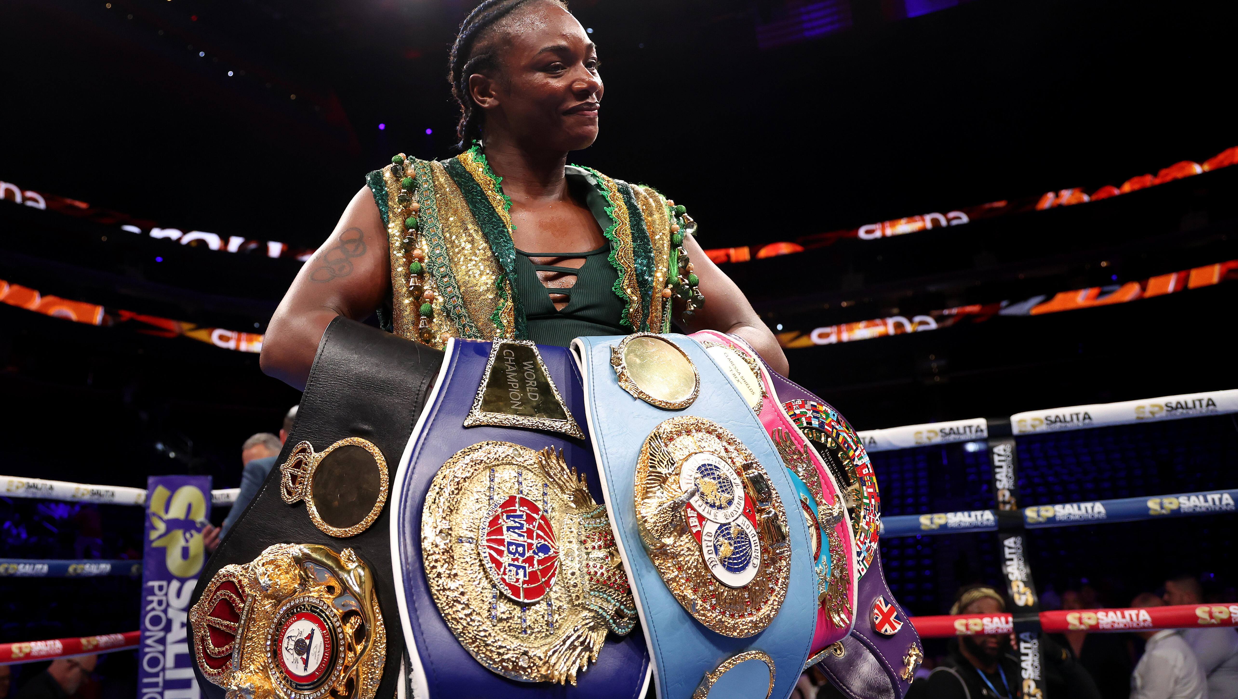 Claressa Shields Calls Out Laila Ali to Make $15M Fight Happen