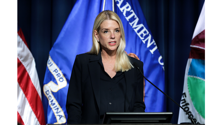 Attorney General Pamela Bondi And DEA Acting Administrator Robert Murphy Announce Major Drug Law Enforcement Action