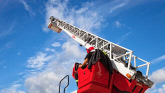 Cedar Rapids Holds Push-In Ceremony For New Fire Truck