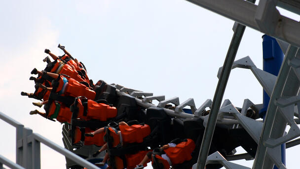 Roller Coaster Malfunction Leaves Riders Stranded In Midair