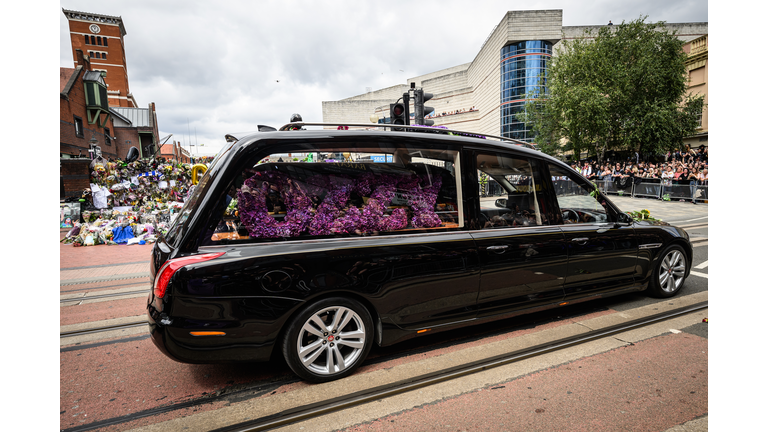 Heavy Metal Legend Ozzy Osbourne's Cortege Travels Through His Home City Of Birmingham