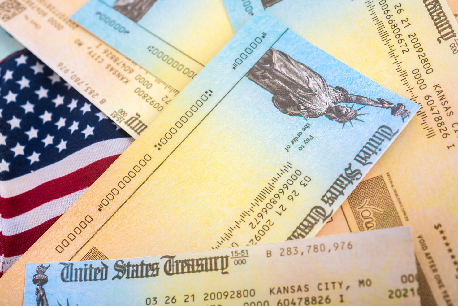 Stimulus check arrived