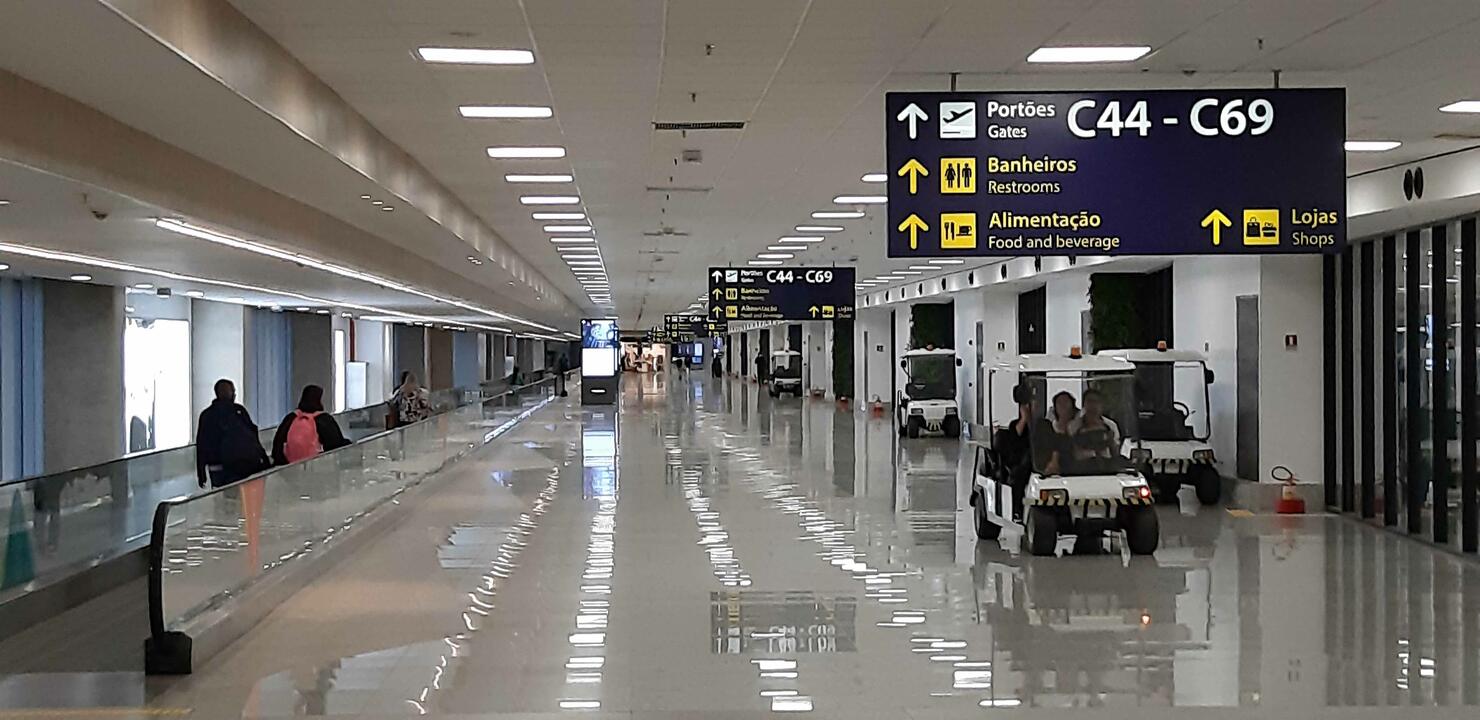 Rio De Janeiro Galeao Airport, People, Brazil South America