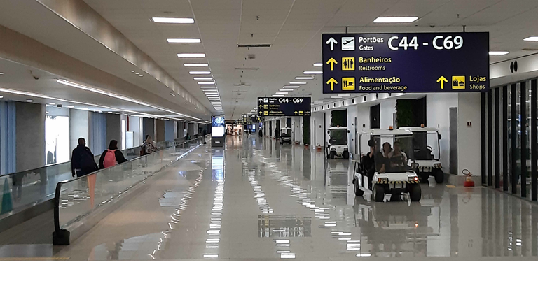 Rio De Janeiro Galeao Airport, People, Brazil South America