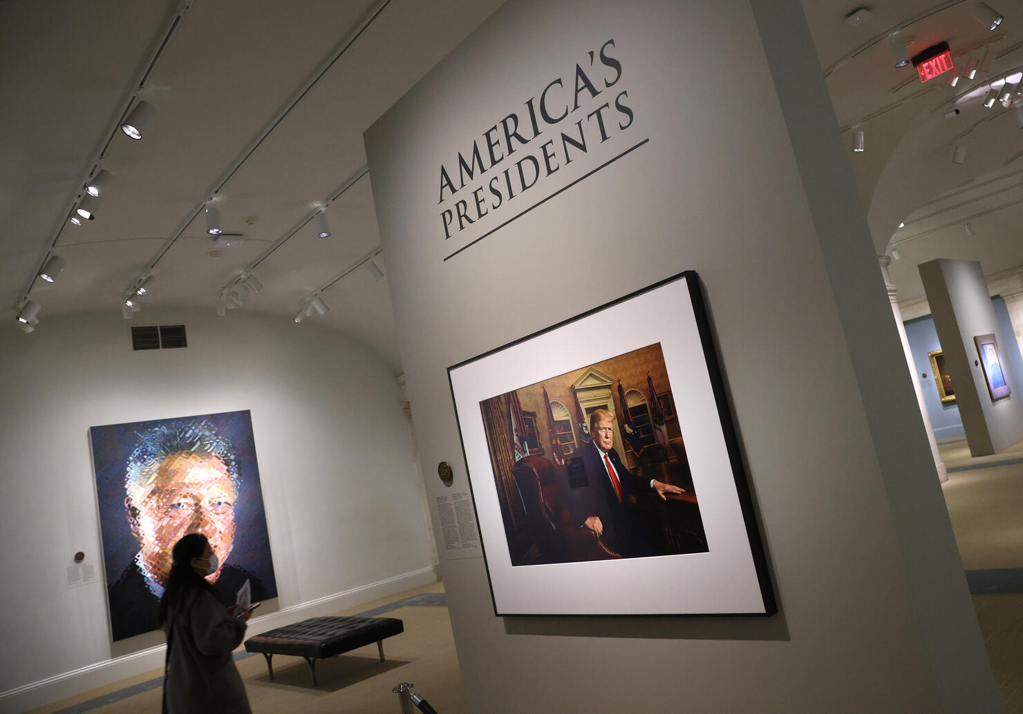 Trump Portrait Exhibited As National Portrait Gallery Reopens To Public