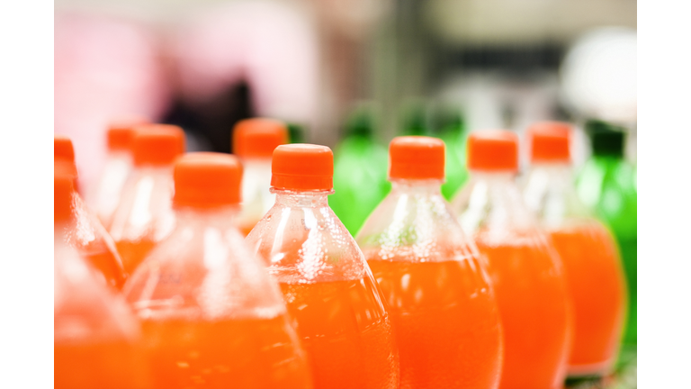Soda bottles