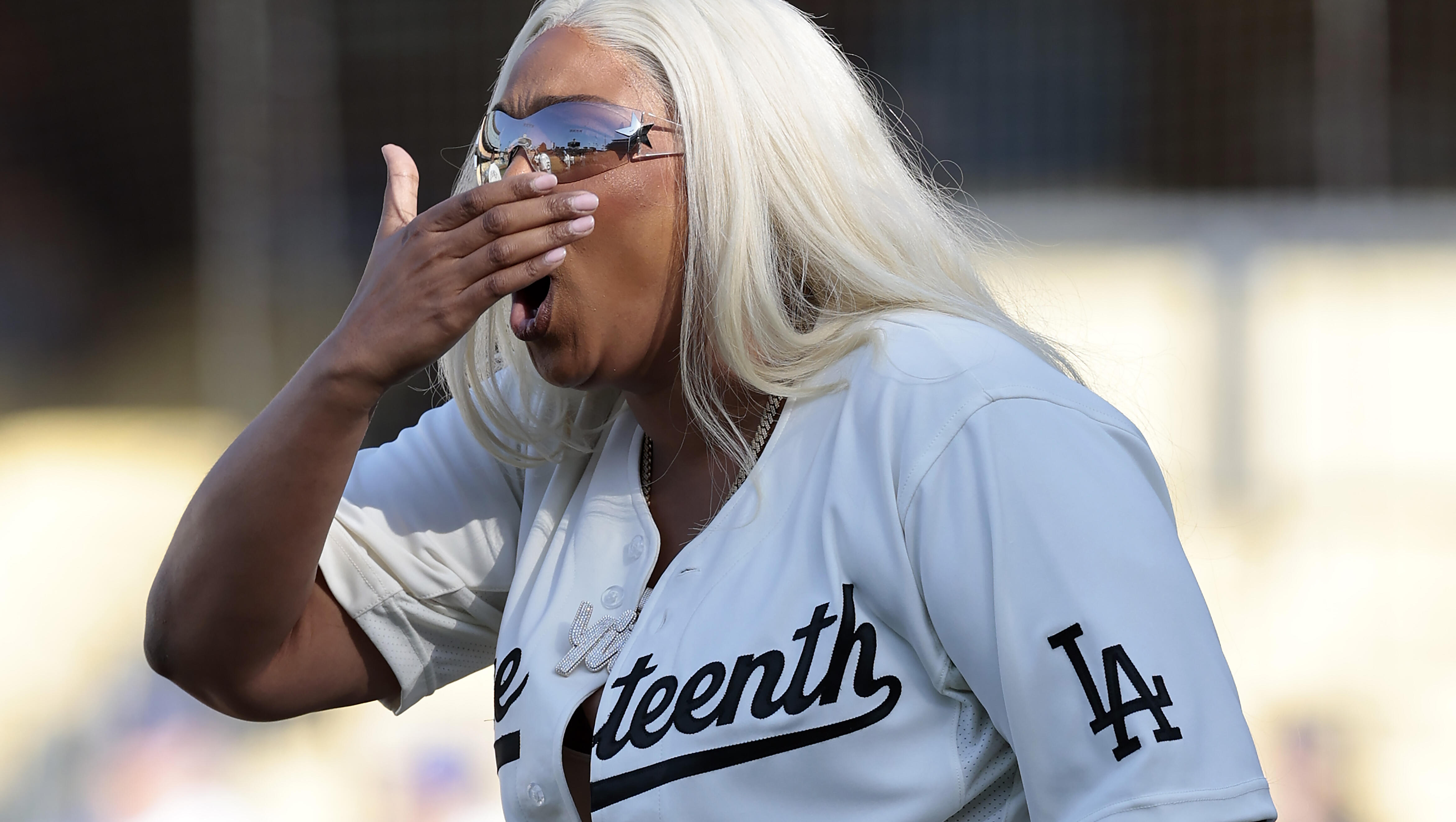 Lizzo Washes Her Car In Booty Shorts 