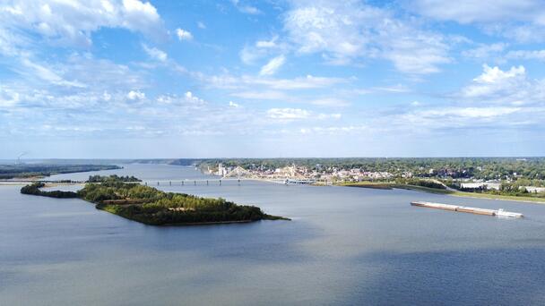 Helicopter Crashes Into Barge On Mississippi River Leaving Two Dead