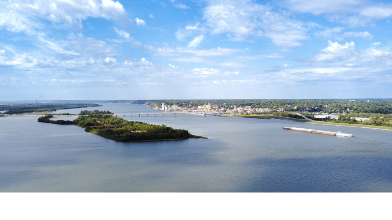 Alton, Illinois Aerial