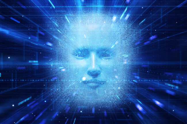 AI face emerging in technology tunnel