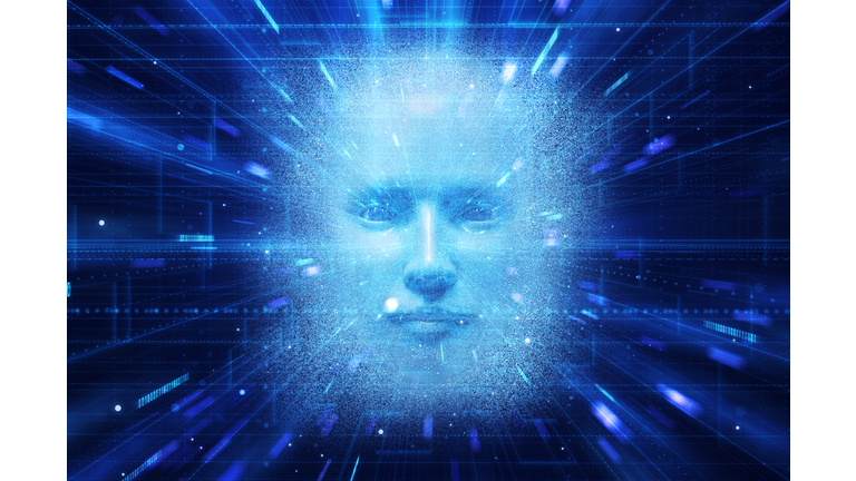 AI face emerging in technology tunnel