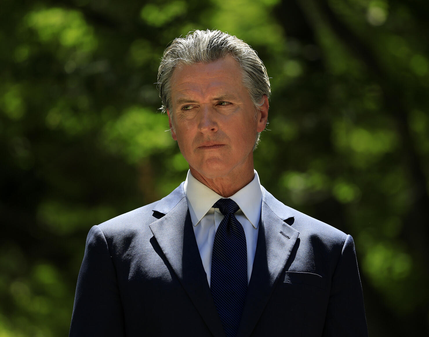 California Gov. Newsom Discusses Texas' Redistricting Plan
