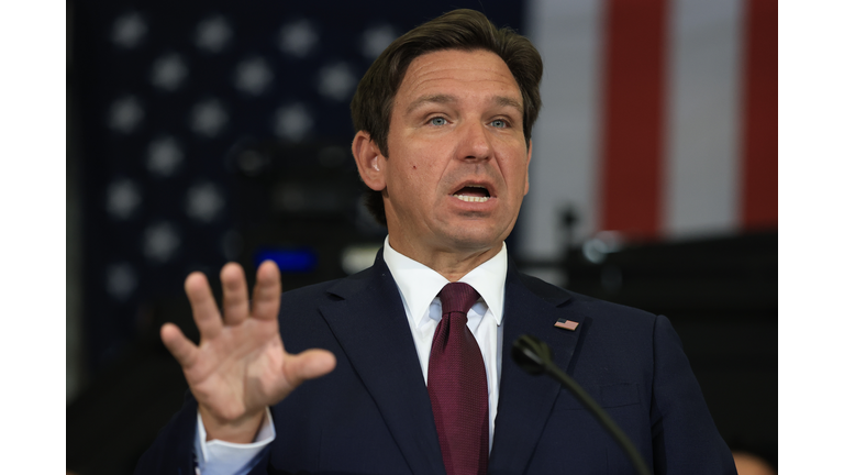 Governor DeSantis And ICE Announce Largest Joint Immigration Enforcement Operation In Florida History
