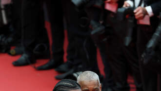 Denzel Washington and A$AP Rocky had a rap battle.