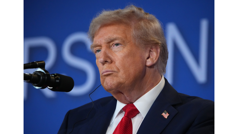 U.S. President Trump And Russian  President Putin Meet On War In Ukraine At U.S. Air Base In Alaska