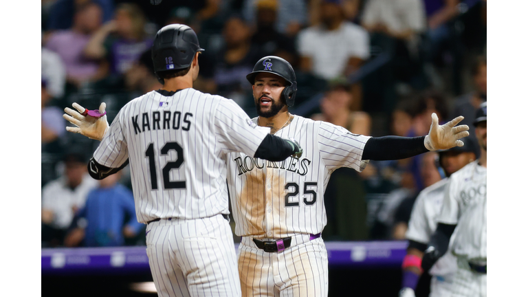 Los Angeles Dodgers v Colorado Rockies