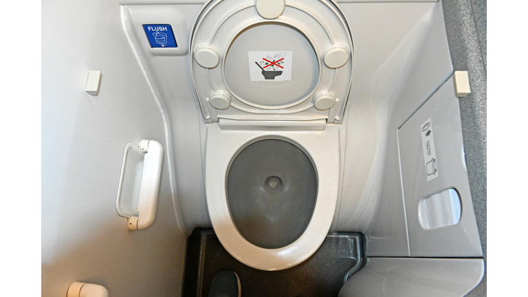 Airplane toilet
