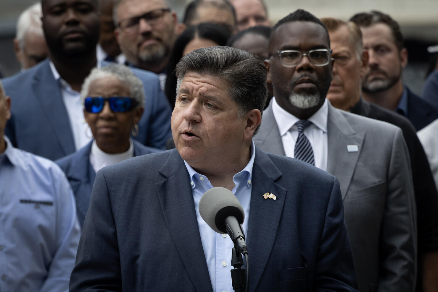 Illinois Gov. Discusses President Trump's Plans To Deploy National Guard Troops In Chicago