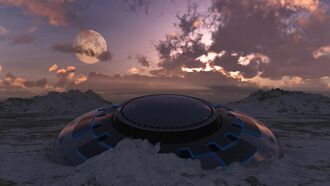 Mystery Disc in Antarctic Ice Sparks UFO Buzz