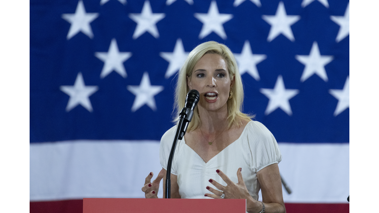 Rep. Ashley Hinson Meets With Voters At Her BBQ Bash In Cedar Rapids