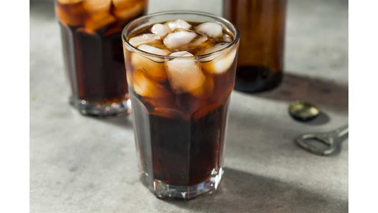 Cold Refreshing Dark Brown Cola