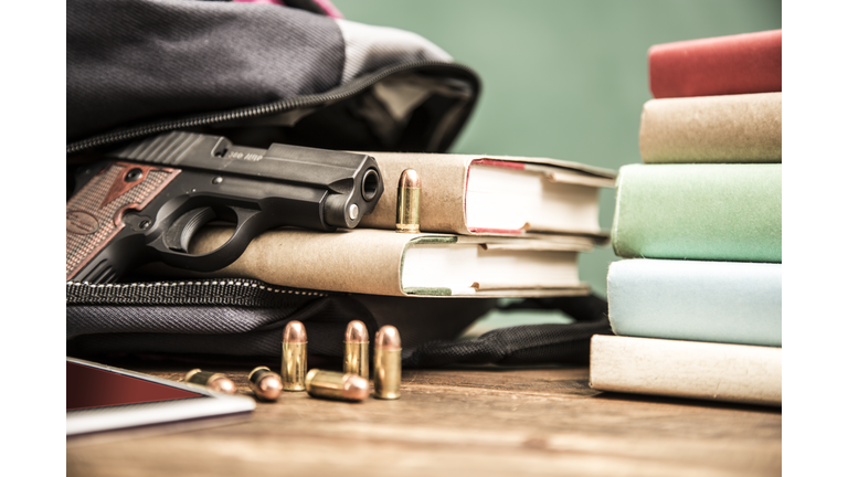 Gun violence in school setting.