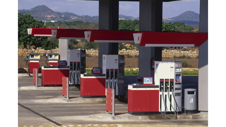 Petrol station