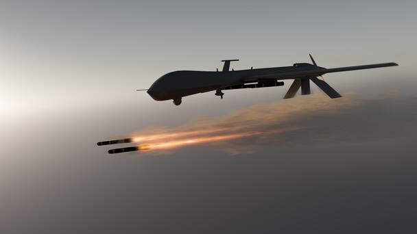 Shocking Video Shows Hellfire Missile Bouncing Off UFO Seen Near Yemen