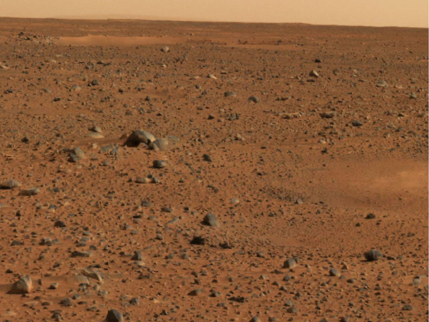 First Color Pictures Of Mars Rover Released