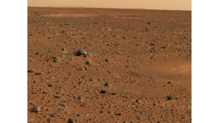 First Color Pictures Of Mars Rover Released